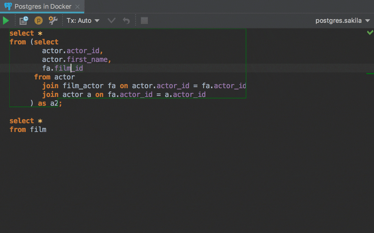 DataGrip 查询控制台使用方法_DataGrip 方案切换器功能详解_工具技巧DataGrip日志查看