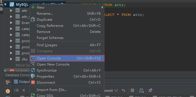 DataGrip使用教程_工具技巧DataGrip日志查看_DataGrip使用入门