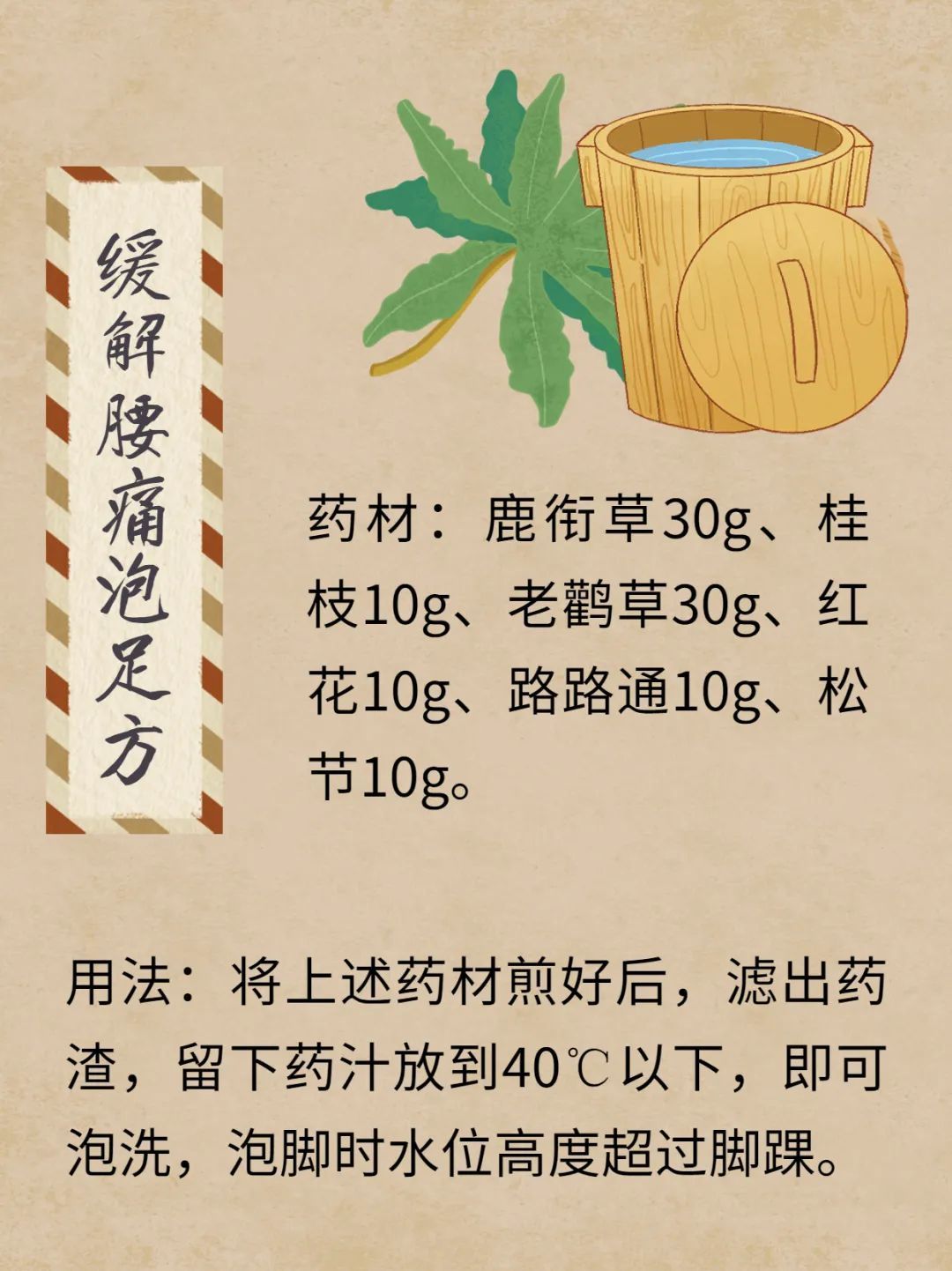 膝盖疼痛中医泡脚方_中医泡脚疗法_中医泡脚牛膝