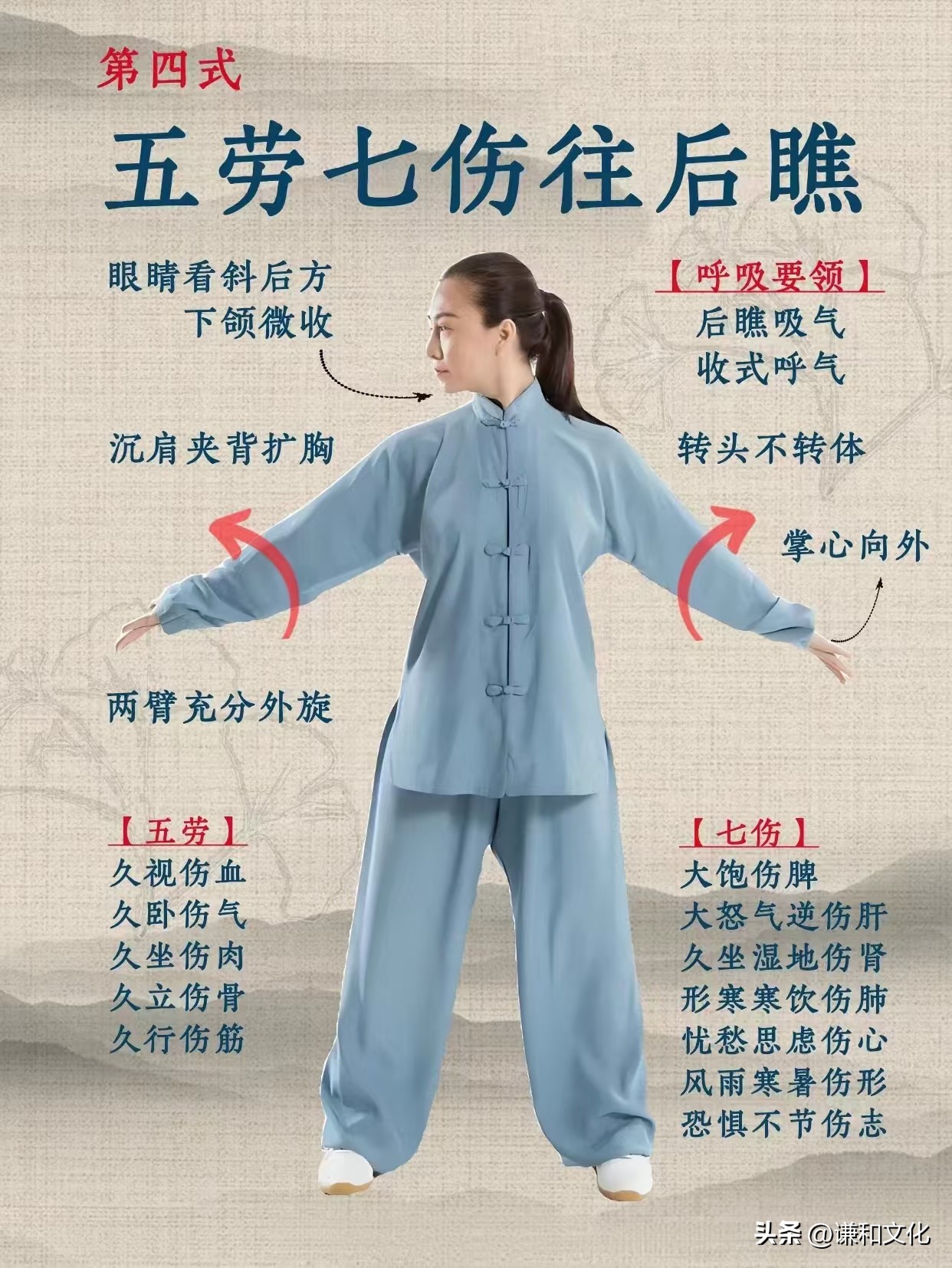 八段锦动作纠正_中医八段锦进阶动作_八段锦细节教学