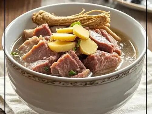 当归生姜羊肉汤做法_当归生姜羊肉汤功效_羊肉汤药膳