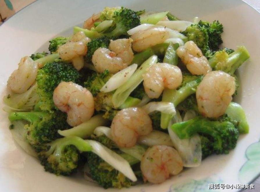 西兰花炒虾仁 西兰花营养价值 老人孩子秋季饮食_虾仁西兰花食方偏方