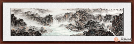 山水画办公室挂画_民间风水家居挂画风水_办公室挂画风水