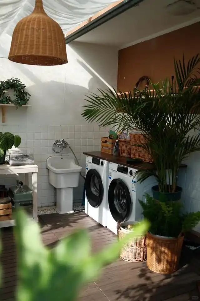 院子洗衣间布局_院子洗衣间设计_民间风水居家洗衣区布局