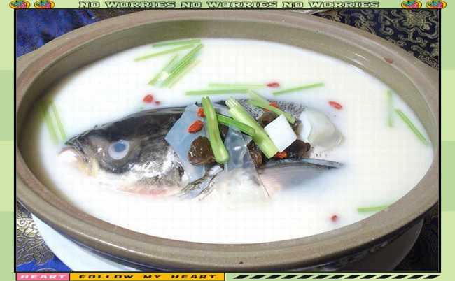 春季滋阴养生药膳_春季养生药膳_玫红四物鱼头汤做法