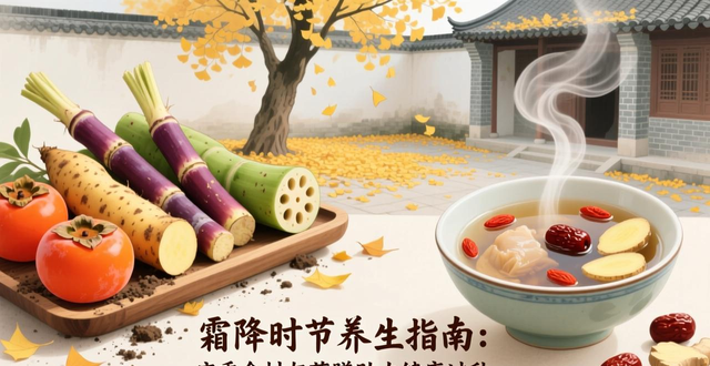 霜降节气养生_霜降饮食推荐_秋季应季食材药膳