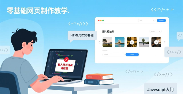 HTML CSS JavaScript入门教程_免费网页制作指南_编程入门网页制作