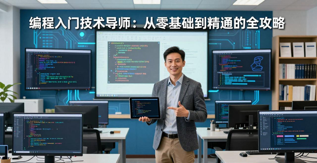 编程基础知识学习_编程入门技术导师_编程入门到精通指南