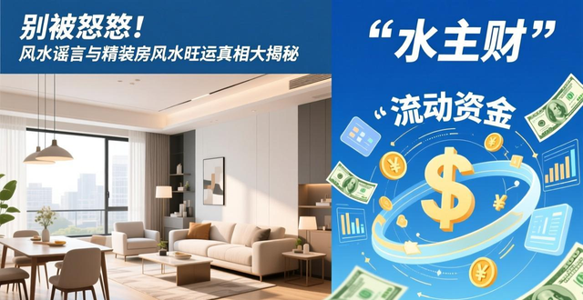 风水谣言精装房风水旺运风水学_家居风水布局原则_风水改善家居气氛