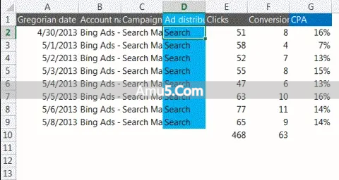 Excel快速选定不连续单元格技巧_Excel改变数字格式快捷键_工具技巧Excel协作技巧