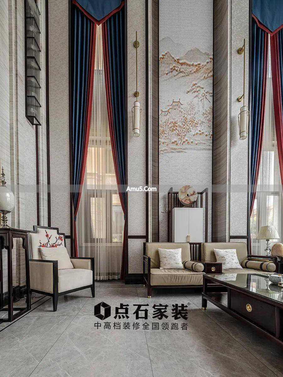 新中式装修风格_中式家居设计理念_民间风水家居中式布局