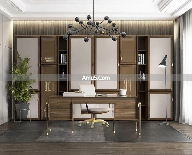 书桌布置人体工学_民间风水家居中式布局_书房风水方位选择