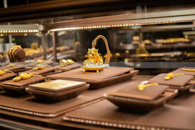 君佩分件制宝貔貅_貔貅摆件工艺_珠宝级黄金貔貅