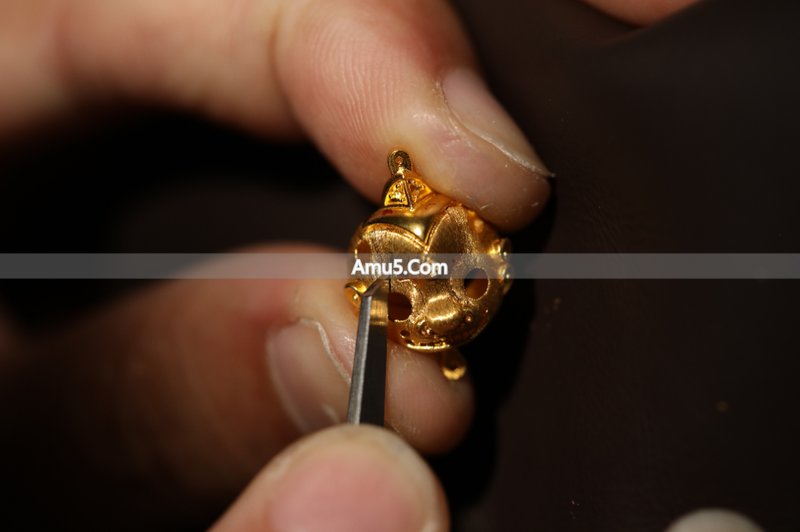 貔貅摆件工艺_君佩分件制宝貔貅_珠宝级黄金貔貅