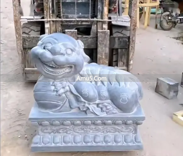 传统与现代貔貅艺术_貔貅摆件工艺_石雕貔貅风格演变