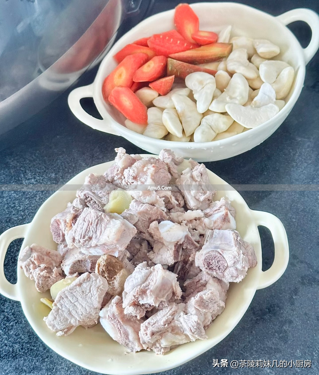 冬季菱角药膳的食材处理_菱角排骨汤做法_秋季养生食材