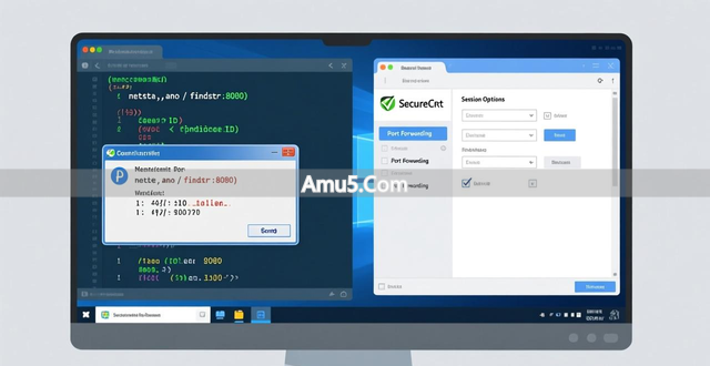 启动转发端口服务_工具技巧SecureCRT端口转发_命令行端口转发