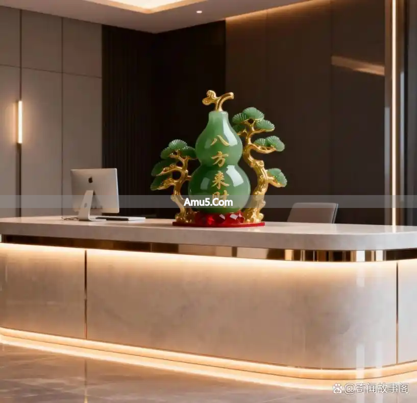 风水葫芦招财_八方来财葫芦摆件_风水摆件提升家宅运势摆放风水学