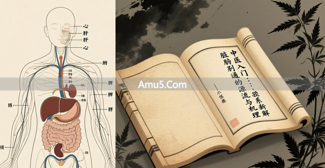 脏腑别通_中医入门经络功能失调_脏腑经络关系