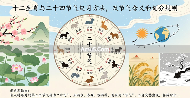 十二生肖纪月与节气划分_生肖与二十四节气 风水学_十二生肖与二十四节气对应关系