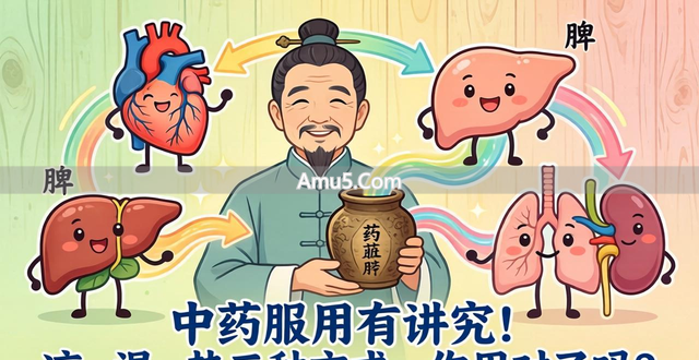 中药温度讲究_中医入门服药技巧_中药服用方法