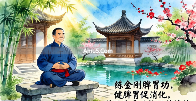 调理脾胃功能_中医养生功法健脾养胃功效_促进消化系统健康