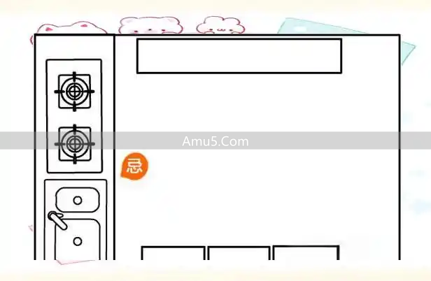 厨房风水布局_风水禁忌厨房横梁风水学_灶台位置禁忌