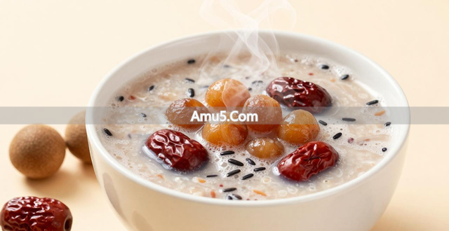 山药红枣糯米粥做法_益气补血养生粥_产后调理养生粥