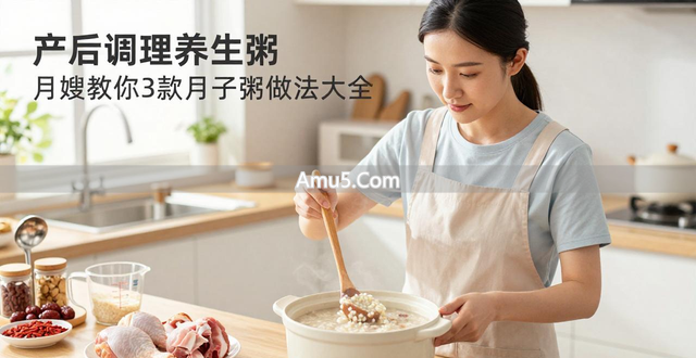 产后滋补粥谱推荐_产后调理养生粥_月子粥做法大全