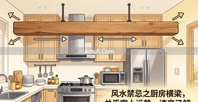横梁风水影响_横梁压床化解方法_风水禁忌厨房横梁风水学