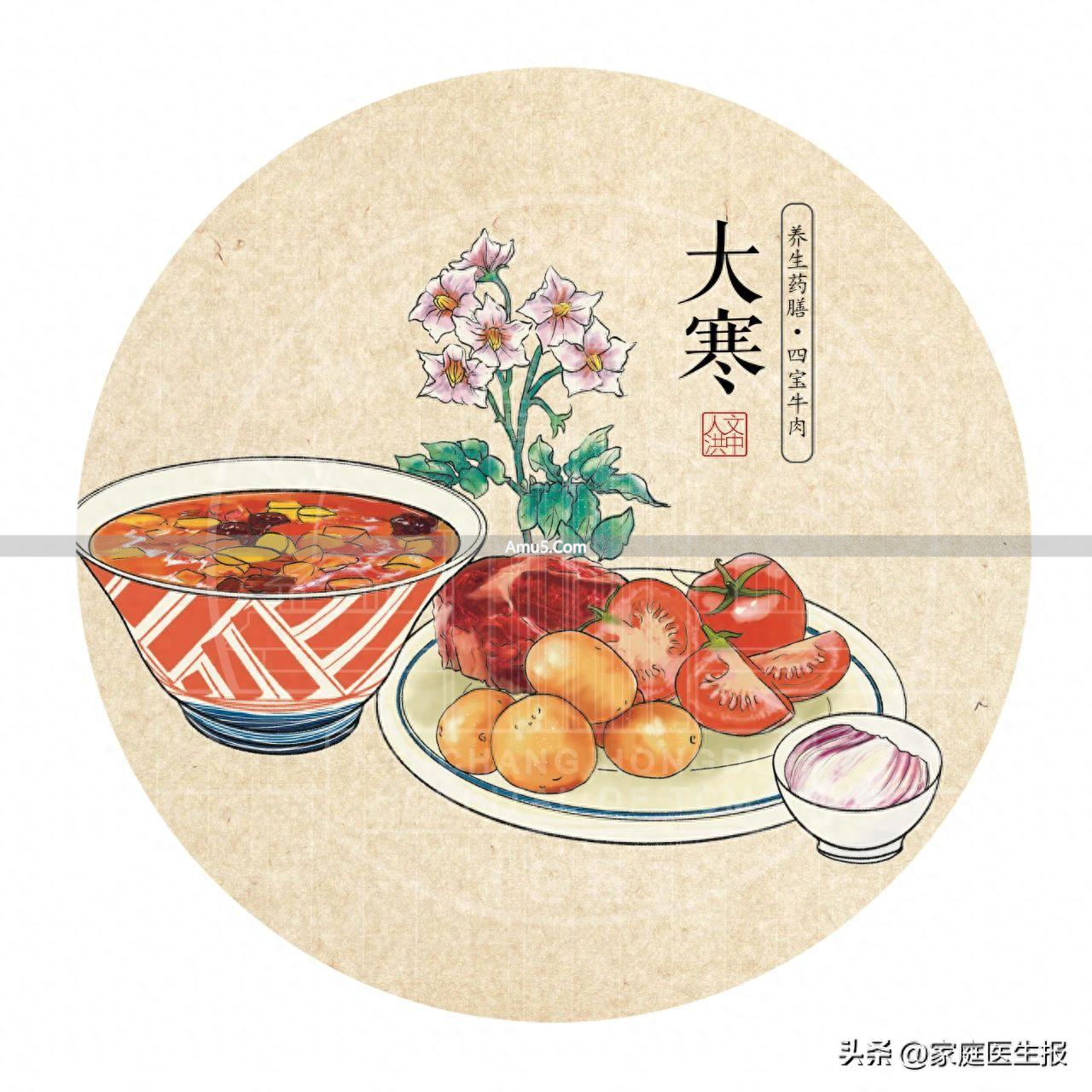 冬季进补药膳的适用体质_大寒节气养生_大寒节气药膳推荐