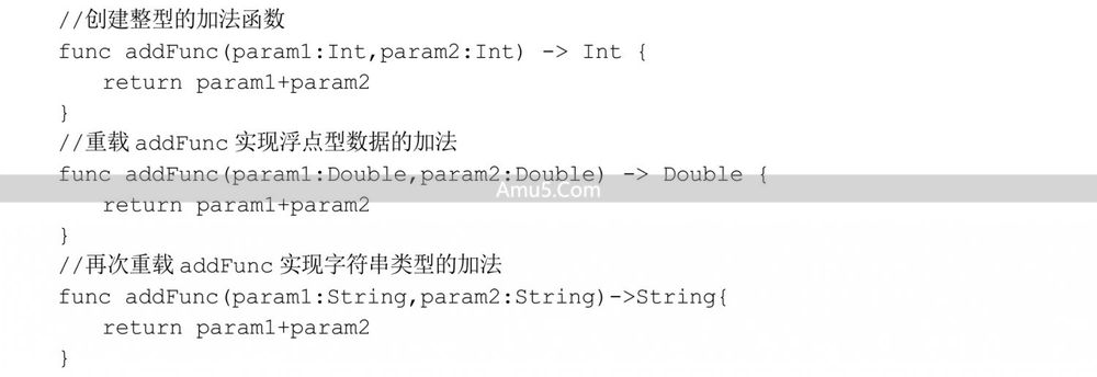 Swift 函数参数语法 _Swift 运算符重载 _ 自定义运算符实现