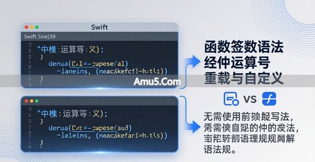 自定义运算符实现 _Swift 函数参数语法 _Swift 运算符重载