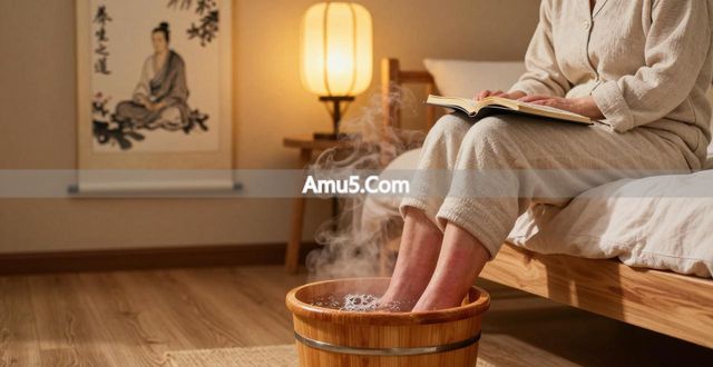 热水泡脚 _ 中药泡脚 _ 中医关节睡前泡脚养护