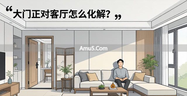 如何改善大门直冲客厅 _ 民间风水客厅门冲风水 _ 大门对着客厅风水影响