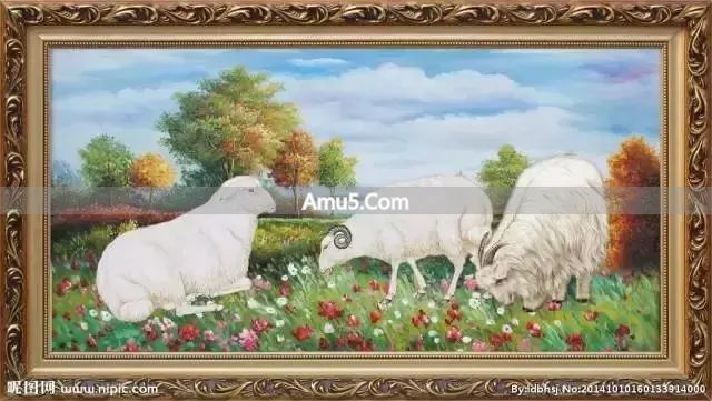 九鱼图寓意 _ 富山居图客厅挂画风水 _ 客厅挂画禁忌大全