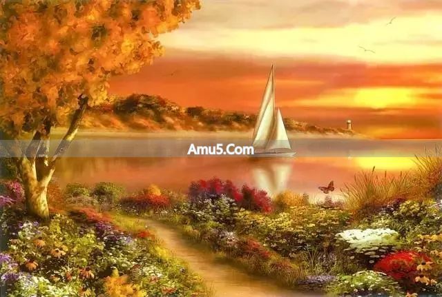 九鱼图寓意 _ 富山居图客厅挂画风水 _ 客厅挂画禁忌大全