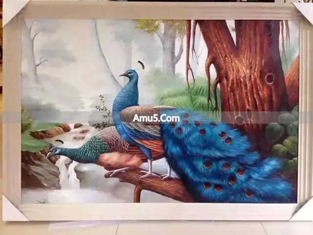 九鱼图寓意 _ 富山居图客厅挂画风水 _ 客厅挂画禁忌大全