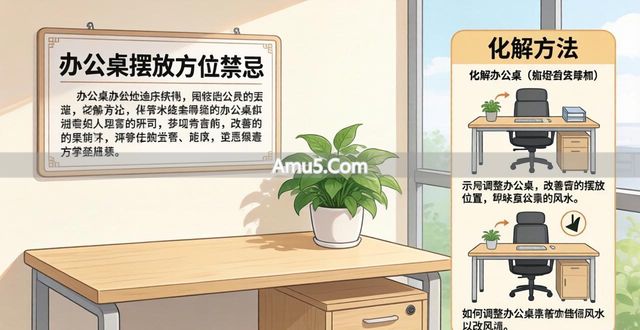 办公室风水布局 _ 背门而坐化解方法 _ 办公桌面文件摆放风水学