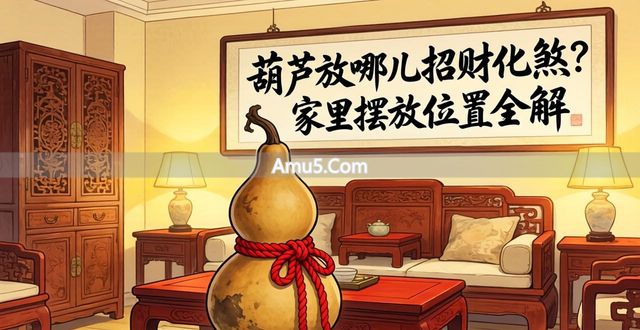 葫芦乔迁摆放风水学 _ 葫芦风水吉祥物摆放 _ 化煞葫芦摆放位置