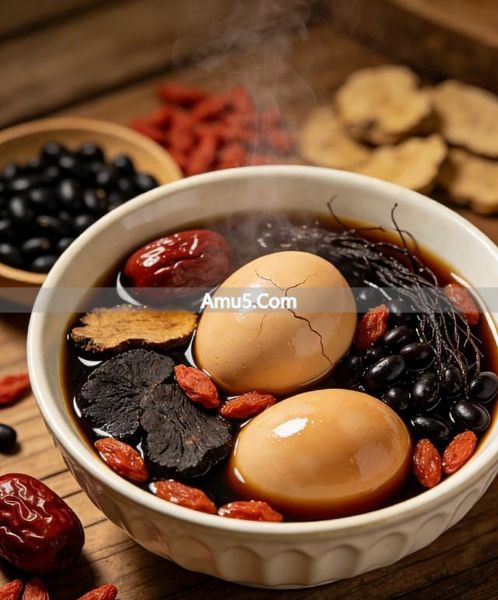 食疗乌发 _ 早生白发 _ 食疗白发变黑发