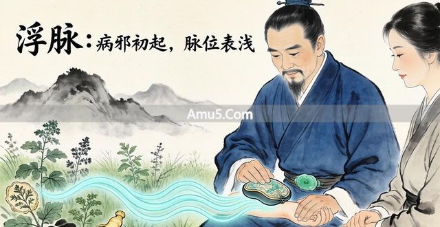 中医脉象辨识 _ 中医基础脉代 _ 脉经二十四脉详解