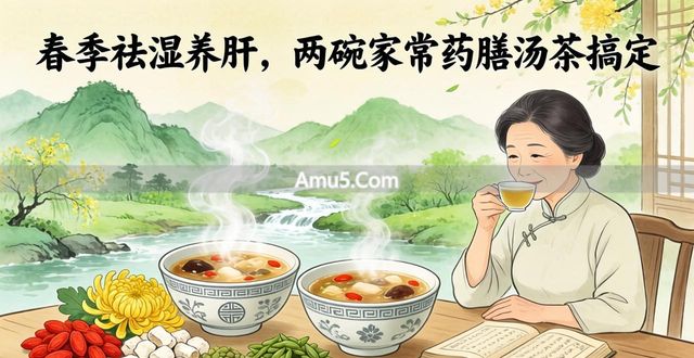 食疗养生推荐 _ 春季健脾祛湿药膳 _ 春季养生原则