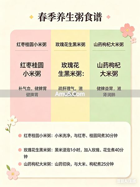 春季养生补肾粥 _ 春季养气血粥 _ 红枣桂圆小米粥做法