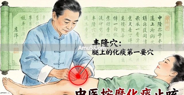 祛痰穴位按摩方法 _ 中医按摩化痰止咳 _ 中医痰湿体质调理
