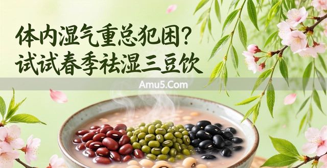 春季祛湿养生药膳 _ 赤小豆绿豆黑豆祛湿茶 _ 春季祛湿三豆饮做法