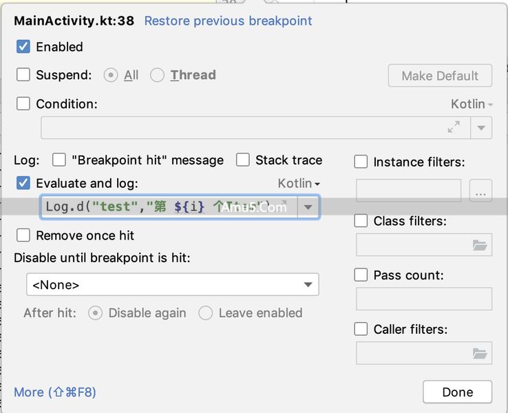 工具技巧 Android Studio 主题设置 _Android Studio Debug 技巧 _Logcat 日志过滤方法